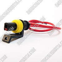 KF-7011-1.5-21 1pin (розетка), провід 18AWG 150 мм, захищений від вологи РОЗ'ЄМИ АВТОМОБІЛЬНІ