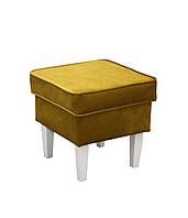 Банкетка для кафе Ram на дерев'яних ніжках 420х420х460 мм (Megastyle ТМ)