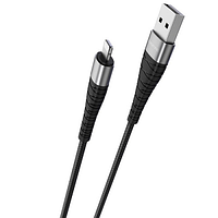 Кабель Borofone BX32 USB - Lightning 5.0A/1m (черный)