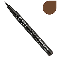 Підводка-фломастер для очей Aden Cosmetics Me-Racle Liquid Eyeliner (коричнева)