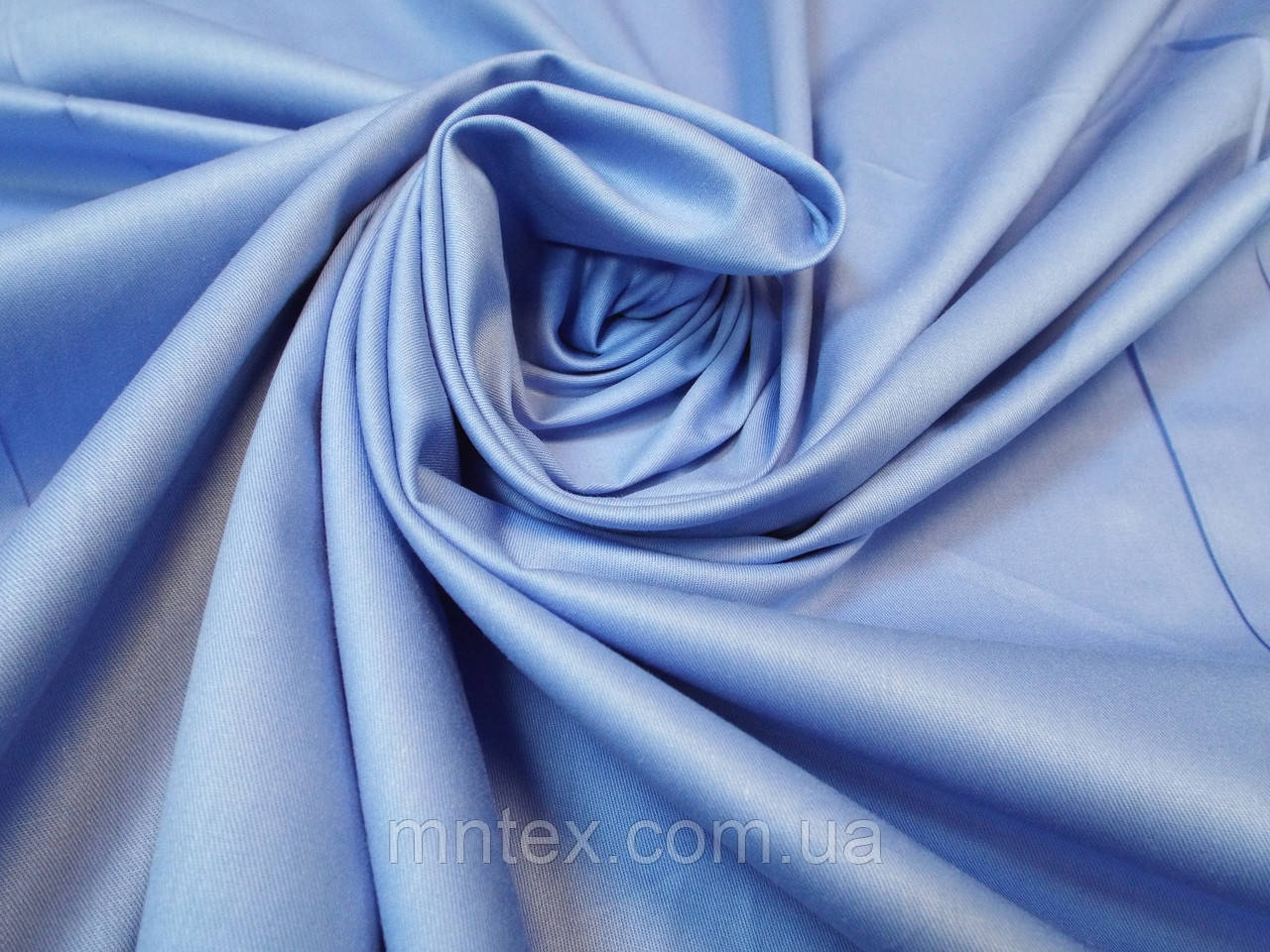 Сатин Гладкофарбований Волошка