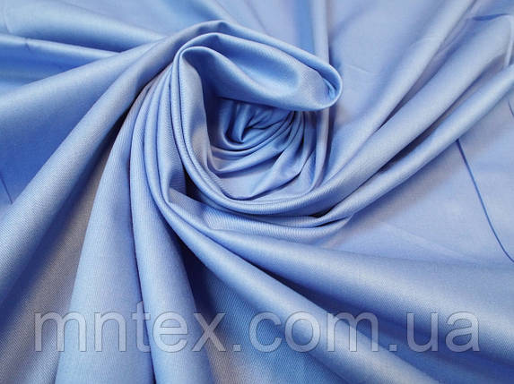 Сатин Гладкофарбований Волошка, фото 1