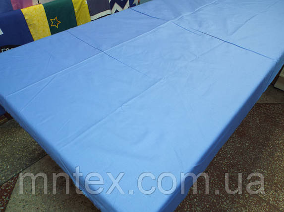 Сатин Гладкофарбований Волошка, фото 3