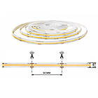 Світлодіодна стрічка 24V BIOM Professional COB-320 суцільне нейтральне світло, фото 3