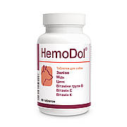 Dolfos HemoDol - для поліпшення процесів кровотворення у собак 90таб (5996-90)
