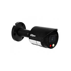 Вулична кольорова цифрова камера 4Мп Dahua  DH-IPC-HFW2449S-S-IL-BE 2.8mm 4МП микрофоном