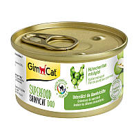 Влажный корм для котов GimCat Superfood ShinyCat Duo с курицей и яблоком 70 г Акция