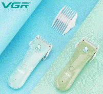 Машинка для стрижки дітей VGR Cordless Baby Hair Clipper Green (V-150-Gr), фото 8