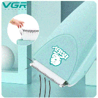 Машинка для стрижки дітей VGR Cordless Baby Hair Clipper Green (V-150-Gr), фото 6