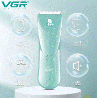 Машинка для стрижки дітей VGR Cordless Baby Hair Clipper Green (V-150-Gr), фото 7