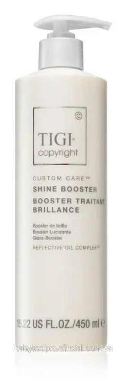 НЕЗМИВНИЙ КОНДИЦІОНЕР TIGI COPYRIGHT CUSTOM CARE SHINE BOOSTER 450ML, фото 1