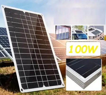 Сонячна панель 100W розмір 1200*540*35 мм Solar Board, фото 1