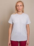 Футболка женская GBI Стандарт Светло-серый розмір S (12549)