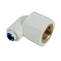 Приварне коліно з внутрішнім різбленням 90° 16х1/2 для металопластикової труби