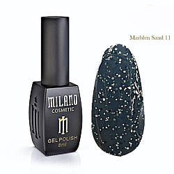 Гель-лак Milano Cosmetic Marblen Sand №11, 8 мл