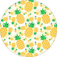 Рушник мікрофібра пляжний Ø150 см Pineapple