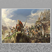 Плакат игра Линейдж А3 | Lineage 002