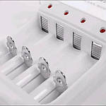 Зарядний пристрій для акумуляторних батарей JIABAO JB-212 + акумулятори 4 шт типу AA, фото 4