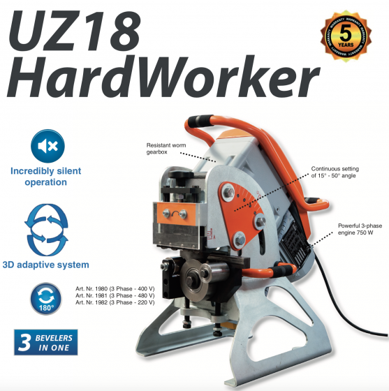 Автоматическая фаскоснимающая система UZ 18 HARDWORKER - фото 1 - id-p1799604018