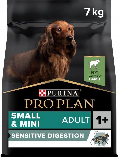 Сухий корм Purina Pro Small & Mini Adult 1+ Sensitive Digestion для дорослих собак дрібних порід з чутливим травленням, з ягням 7