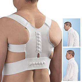 Магнітний коректор постави для спини Posture Support унісекс S-M 60-81 см, фото 2