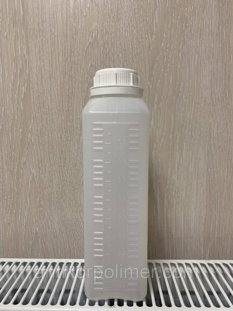 Каністра пластикова 1 л з кришкою (HDPE поліетилен низького тиску)