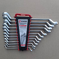 Набір ключів накидних 12 шт., 6-32 мм CrV INTERTOOL HT-1103