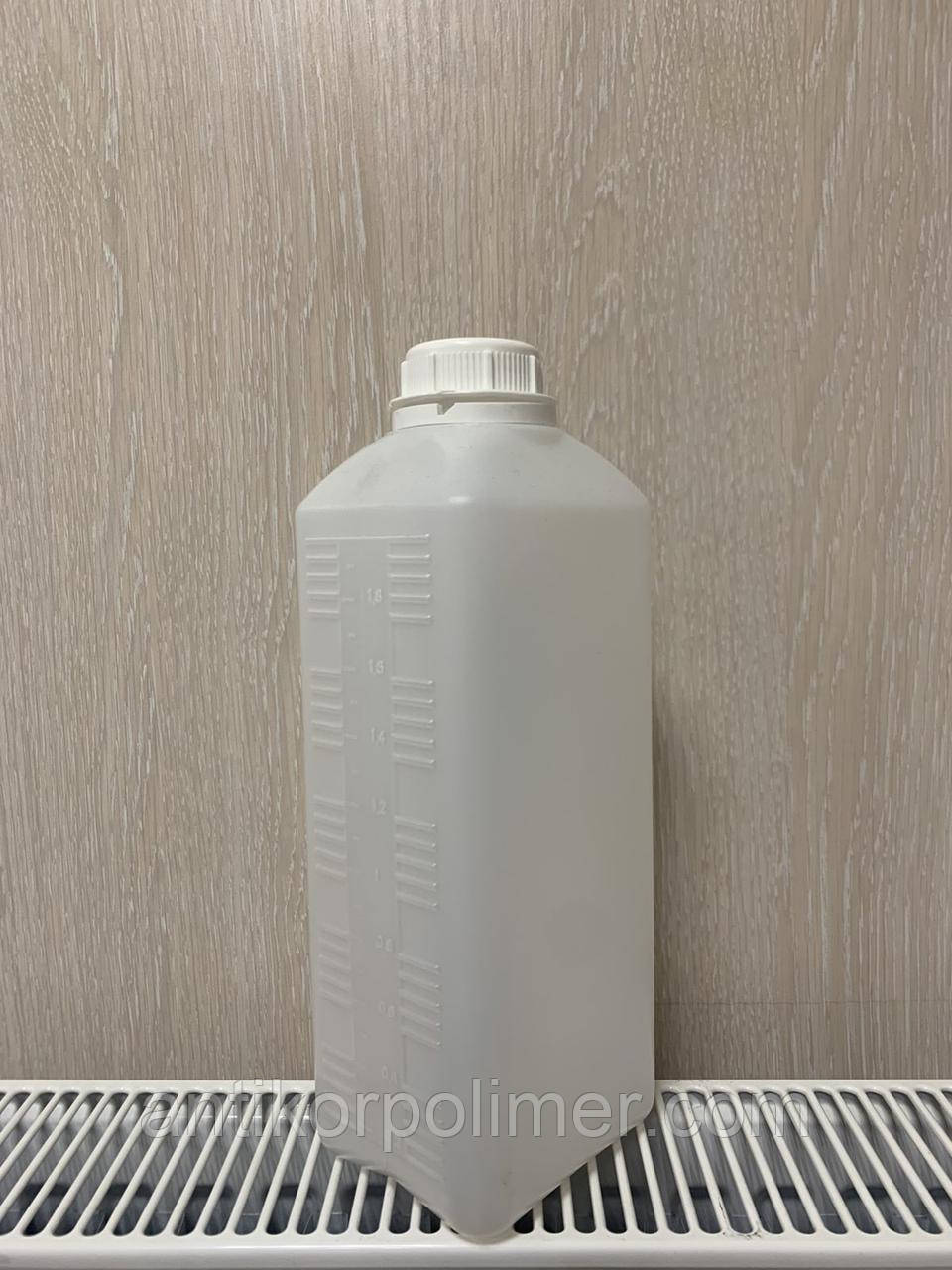 Каністра пластикова 2 л з кришкою (HDPE поліетилен низького тиску)