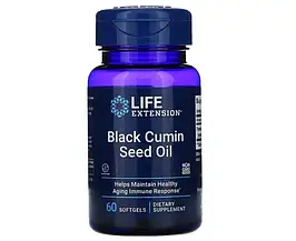 Олія насіння чорного кмину Life Extension Black Cumin Seed Oil 60 Softgels