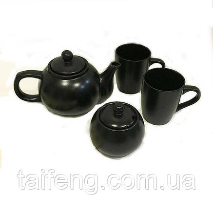 Цукорниця 390 мл Astera Black Stone A04110-KLSJ, фото 3