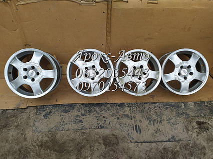 Диски литі комплект 7JxR15H2 ET35 5x108 Artec KBA 44807 000038146 є тріщини