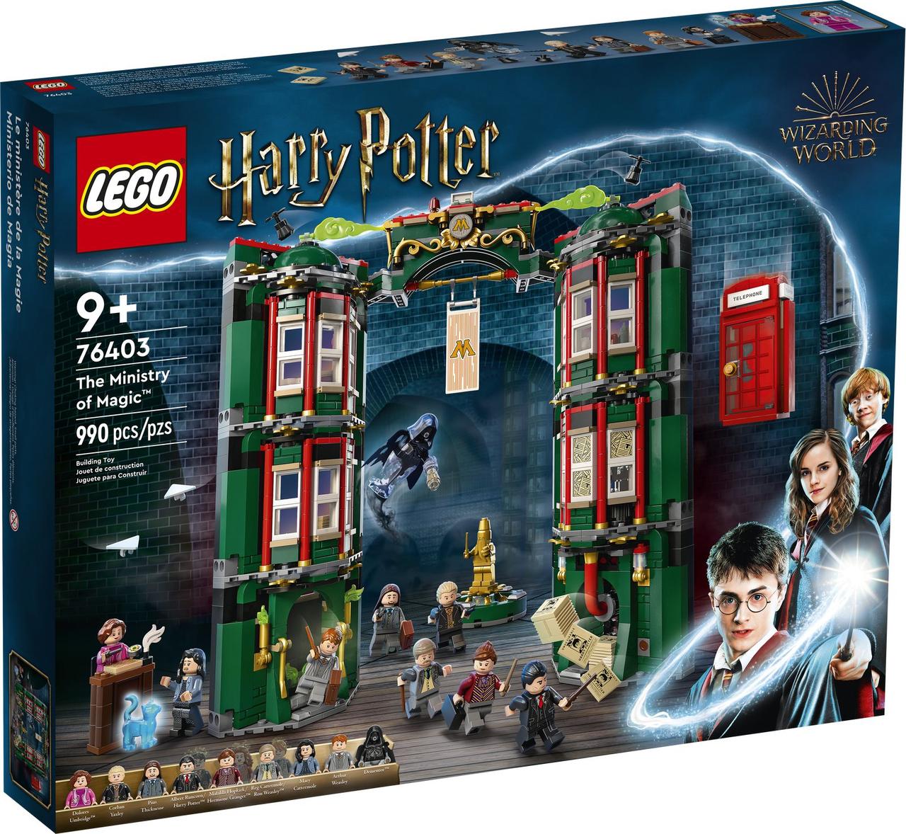 Lego Harry Potter Міністерство магії 990 деталей (76403)