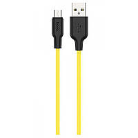 Кабель Hoco X21 Plus Silicone Micro USB (1m) юсб микро юсб 1 метр 2.4 ампера