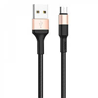 Кабель Hoco X26 Micro USB (1m) кабель юсб микро юсб 1 метр 18 ватт быстрая зарядка