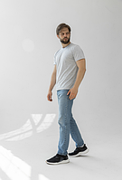 Футболка чоловіча GBI Стандарт Світло-Сірий розмір S (12549-м)