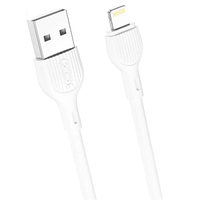 Кабель XO NB200 USB - Lightning 2.1A/2m (Белый)