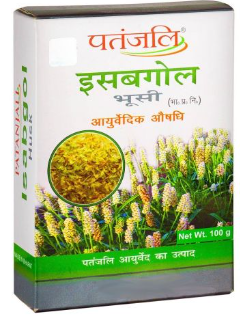 Ісабгол Псиліум Патанджалі (лушпиння подорожника) Isabgol Husk Patanjali 100 г