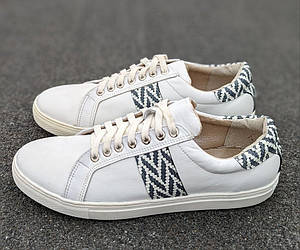 STTOPA Розміри 36-45. Кеди великих розмірів шкіряні. 114-3645 Білі Чорні