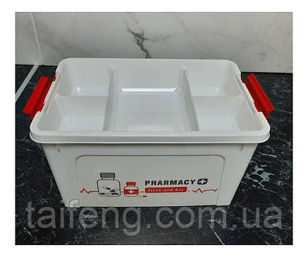Органайзер універсальний Аптечка 3,5 л Білий Алеана 127006, фото 2