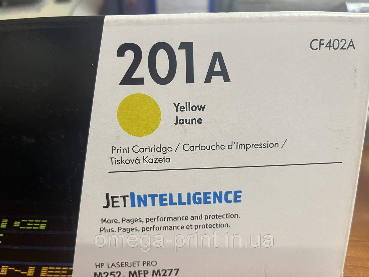 Картридж HP 201A Yellow (CF402A)