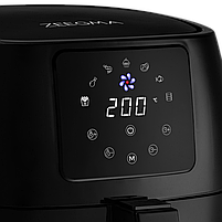 Аерогриль, Аерофритюрниця мультипіч сенсорна Zeeegma Knapper PRO Black 1400 Вт, фото 7