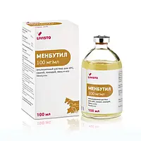 Розчин для ін єкцій МЕНБУТИЛ 100 мг/мл менбутон Livisto для покращення травлення, жовчогінний