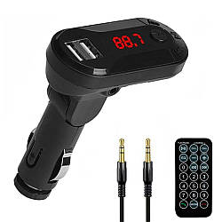 FM модулятор для авто CM i9, з Bluetooth, mp3 / Передавач в прикурювач / Трансмітер автомобільний