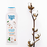 Гель для душа "Хлопок и Тальк" - Tulipan Negro Cotton & Talc Shower Gel, 650 мл