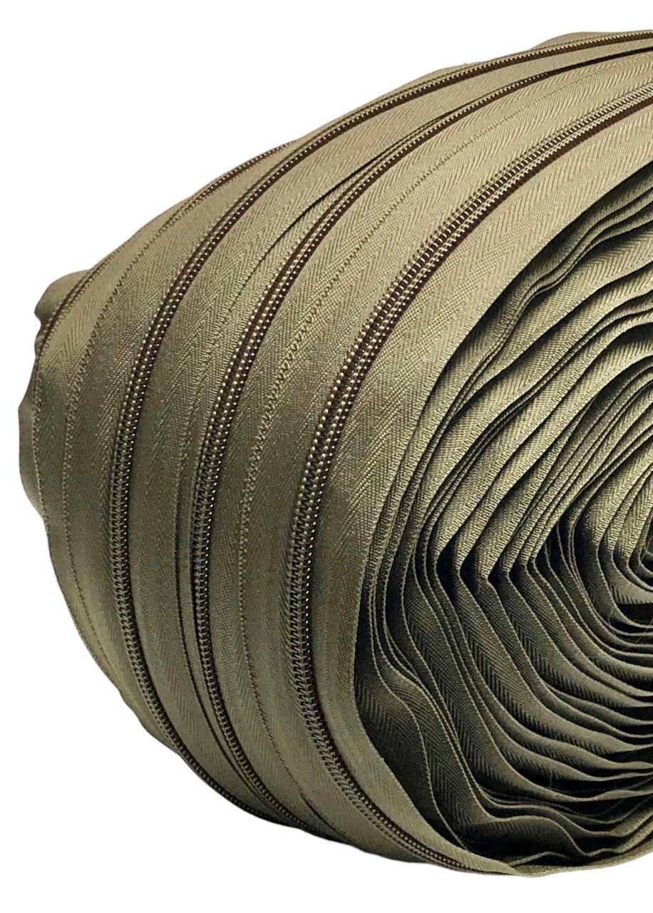 Блискавка рулонна Спіраль 200м (Тип 8) хакі