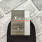 Шкарпетки чоловічі високі весна/осінь р.40-45 чорні MILANO ДУКАТ 30034458, фото 4