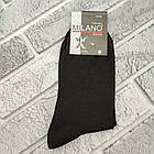 Шкарпетки чоловічі високі весна/осінь р.40-45 чорні MILANO ДУКАТ 30034458, фото 2