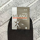 Шкарпетки чоловічі високі весна/осінь р.40-45 чорні MILANO ДУКАТ 30034458, фото 3