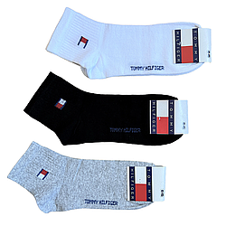 Шкарпетки чоловічі "Tommy Hilfiger". 40-44р. Середньої висоти, теніс, демісезонні.