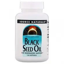 Олія чорного кмину Source Naturals Black Seed Oil 120 Softgels